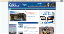 Desktop Screenshot of oceannavigator.com